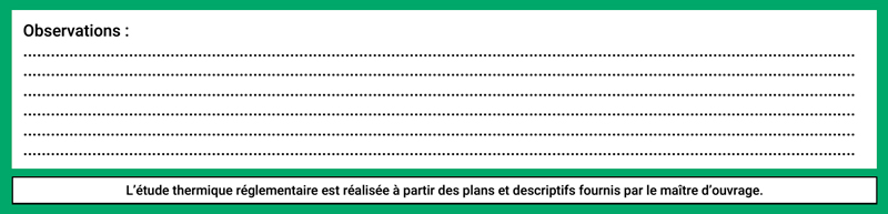 Fiche de collecte d'information : Obeservations